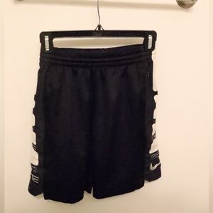Youth Nike basketball shorts. Black, youth medium.